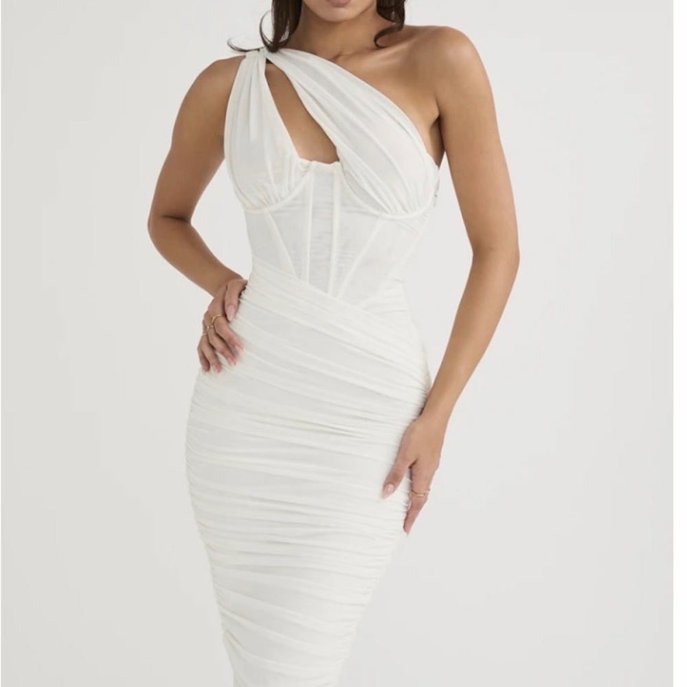 House of CB Valentina - One-Shoulder Midi Dress